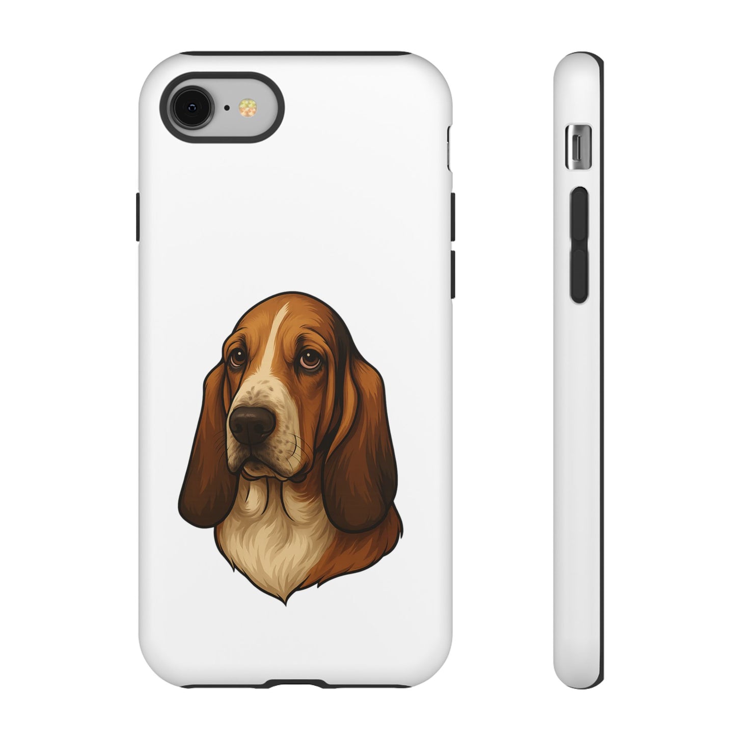 Basset Hound Head iPhone Case