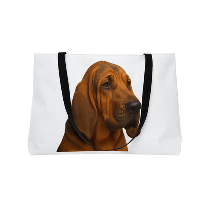 Bloodhound Head Weekender Tote Bag