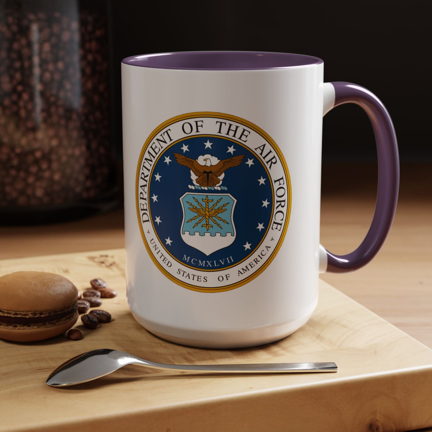 US Air Force 2-Tone Coffee Mug