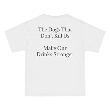 Drinks Stronger Men's Short-Sleeve Crewneck Tee