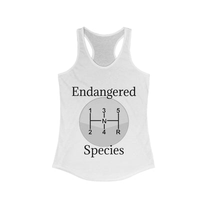 Endangered Species Women's Racerback Tank