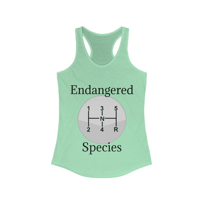 Endangered Species Women's Racerback Tank