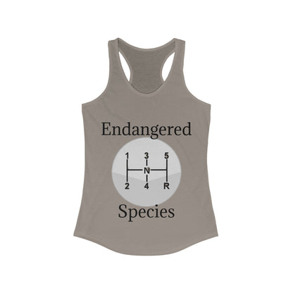 Endangered Species Women's Racerback Tank