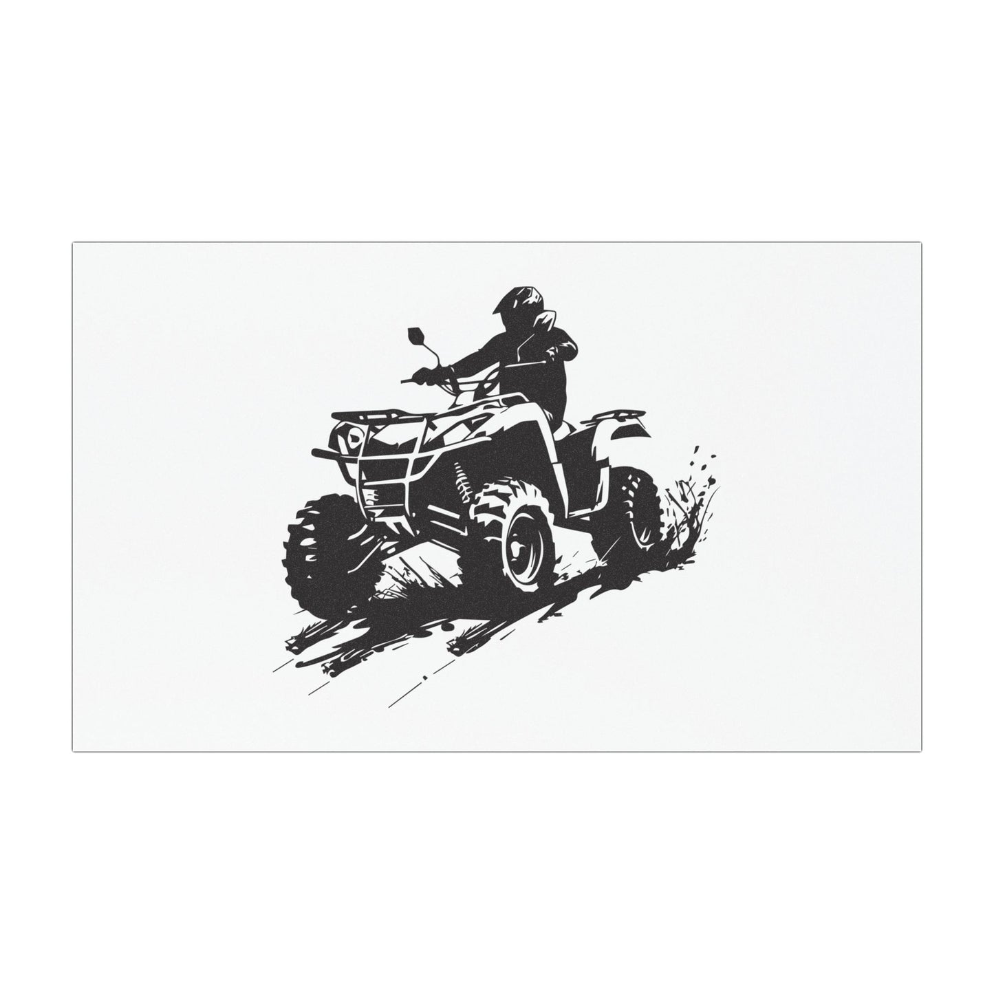 Slingin' Mud Quad Indoor/Outdoor Magnet