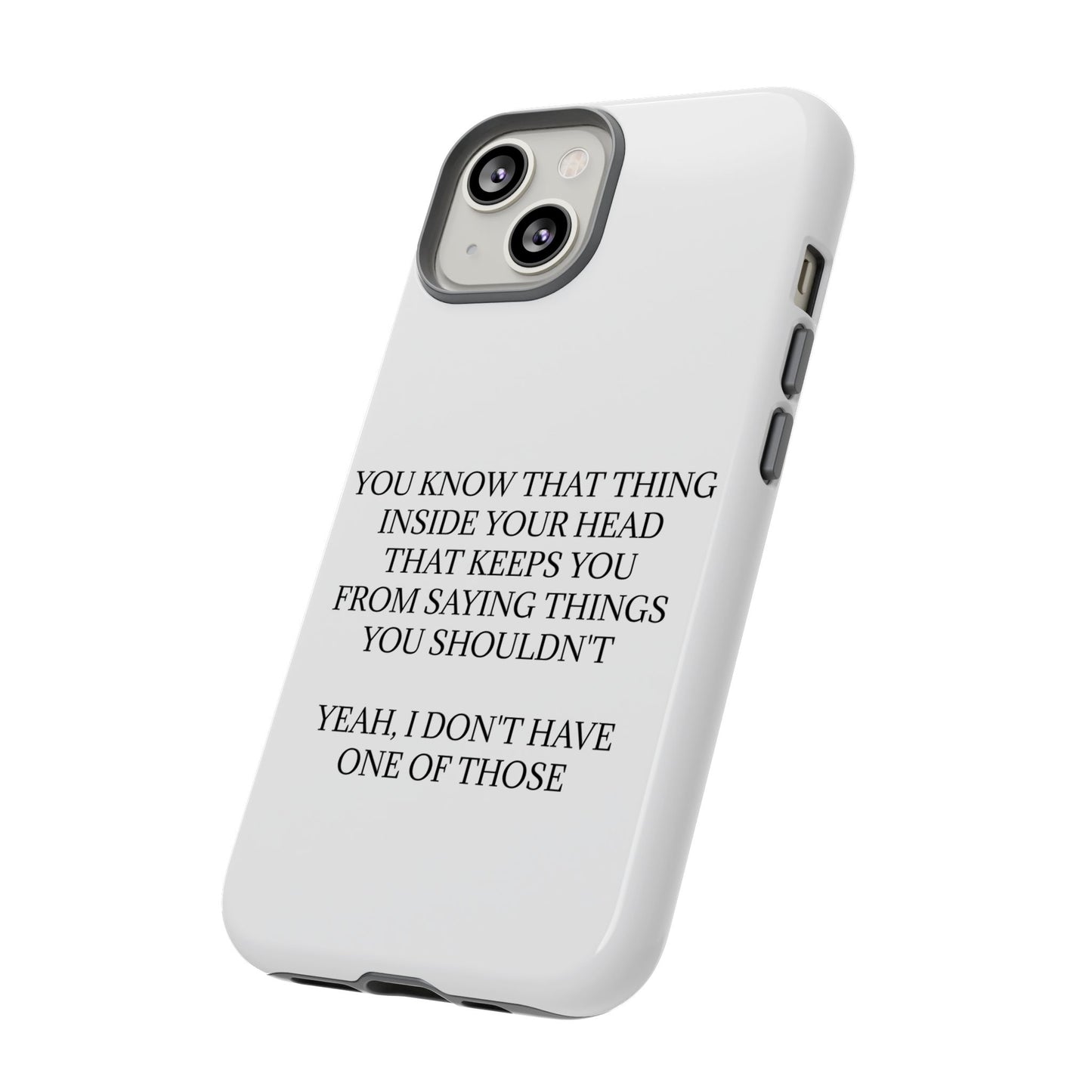 No Filter iPhone Case