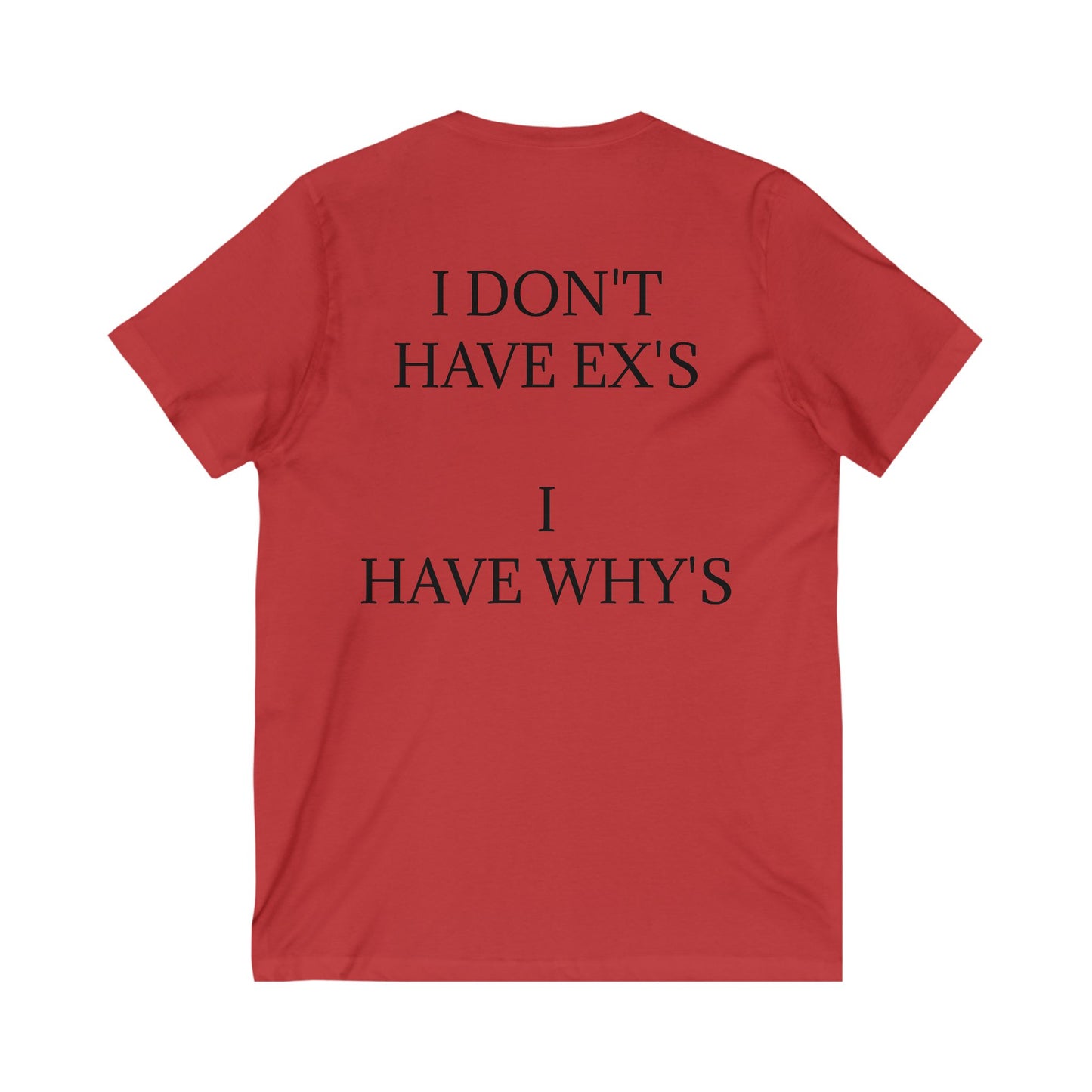 X's And Y's Unisex Short Sleeve V-Neck Tee