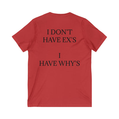X's And Y's Unisex Short Sleeve V-Neck Tee