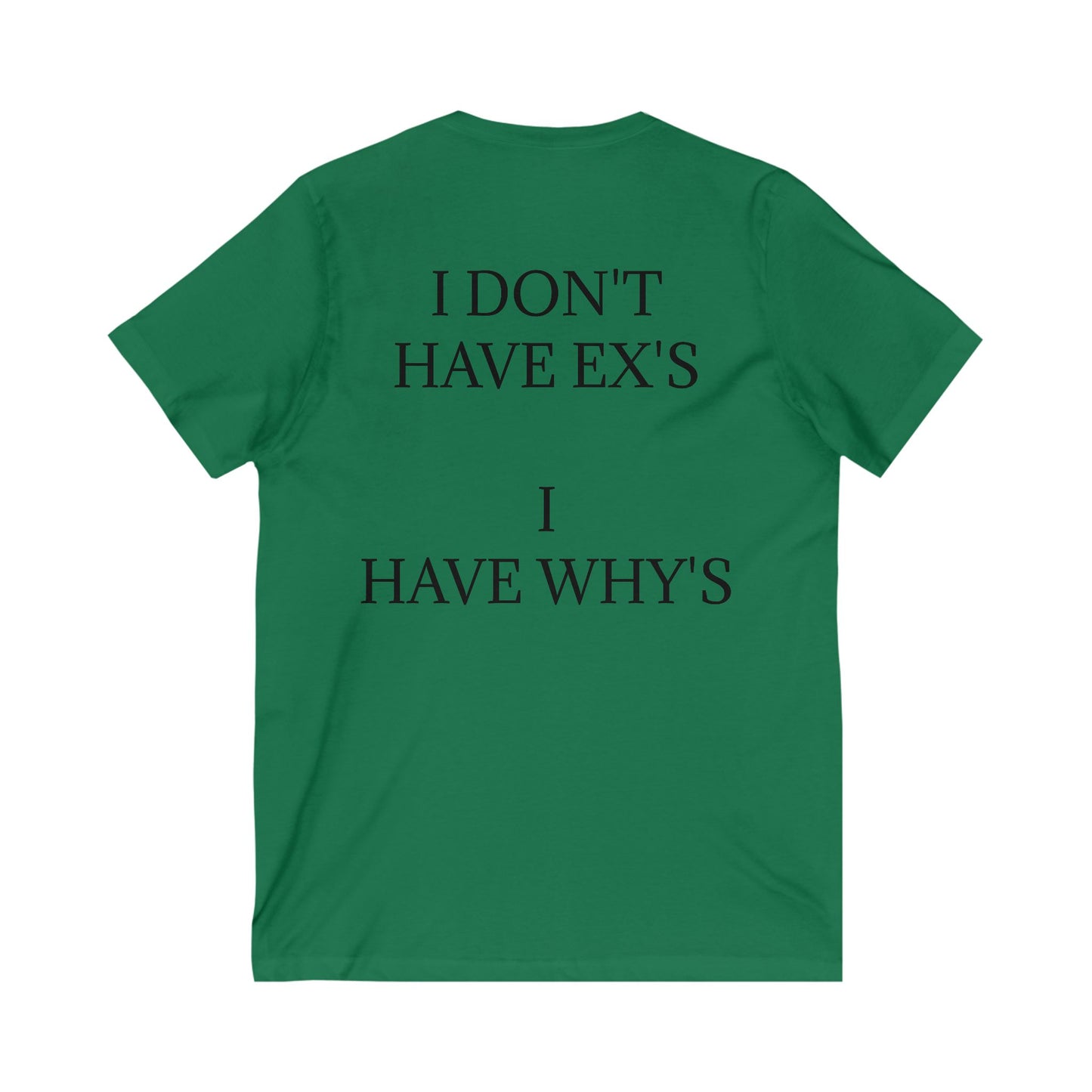 X's And Y's Unisex Short Sleeve V-Neck Tee