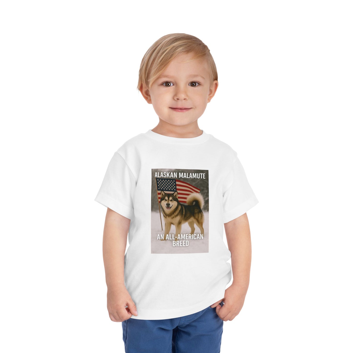 All-American Breed Toddler Unisex Short Sleeve Crewneck Tee