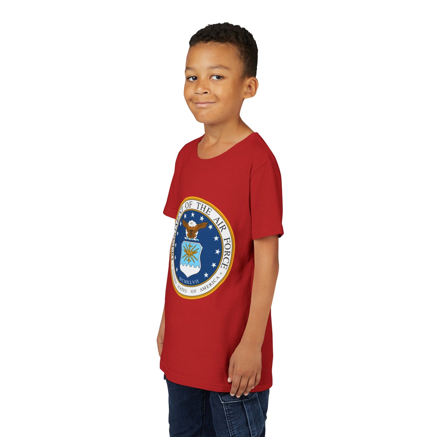 US Air Force Youth Unisex Short Sleeve Crewneck Tee