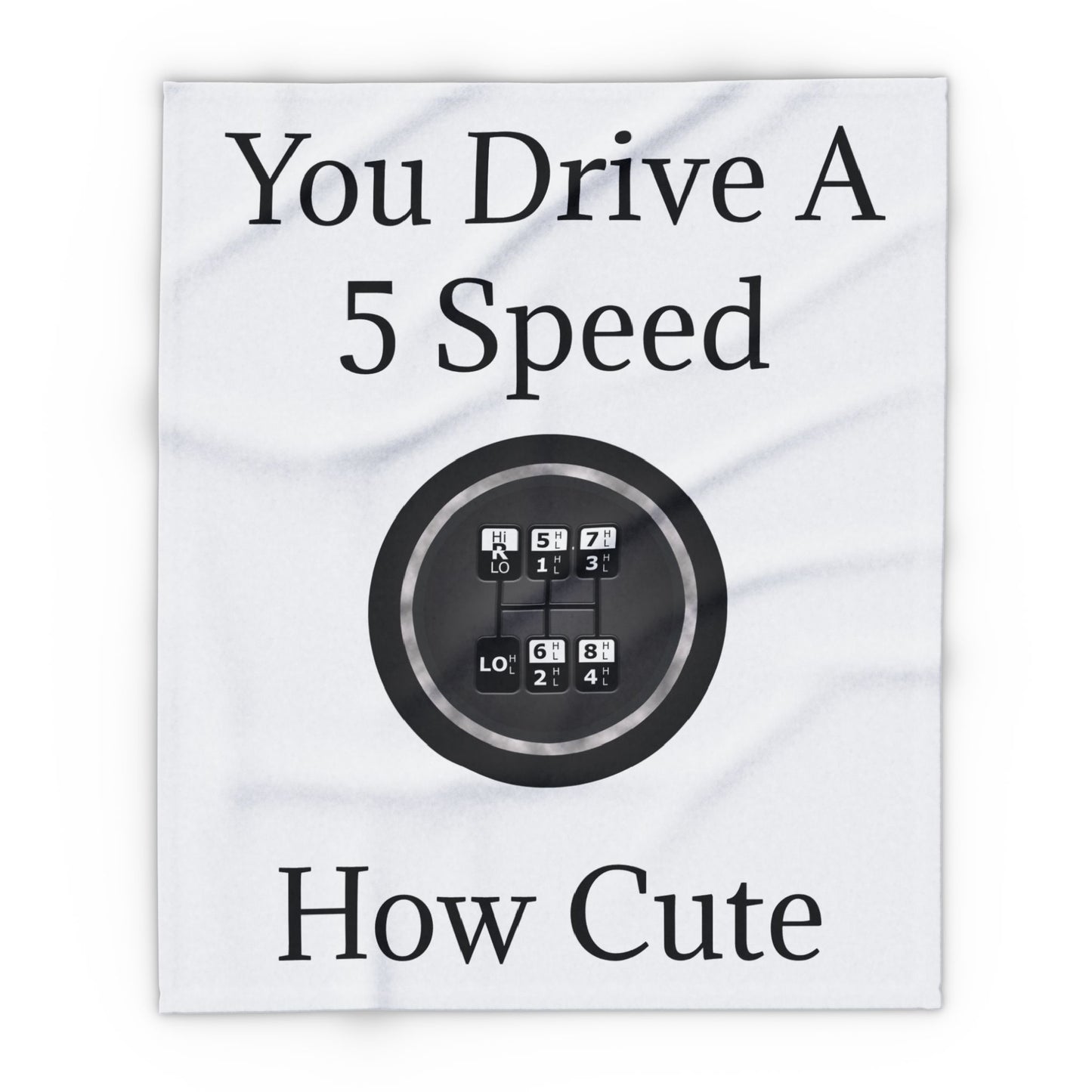 5 Speed How Cute Arctic Fleece Blanket