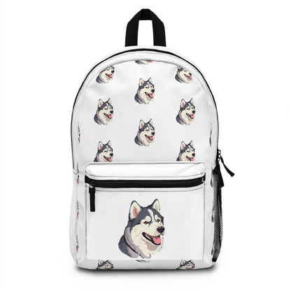 Malamute Head Backpack
