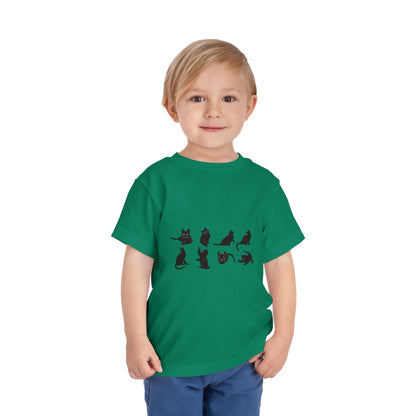 Cats Toddler Unisex Short Sleeve Crewneck Tee