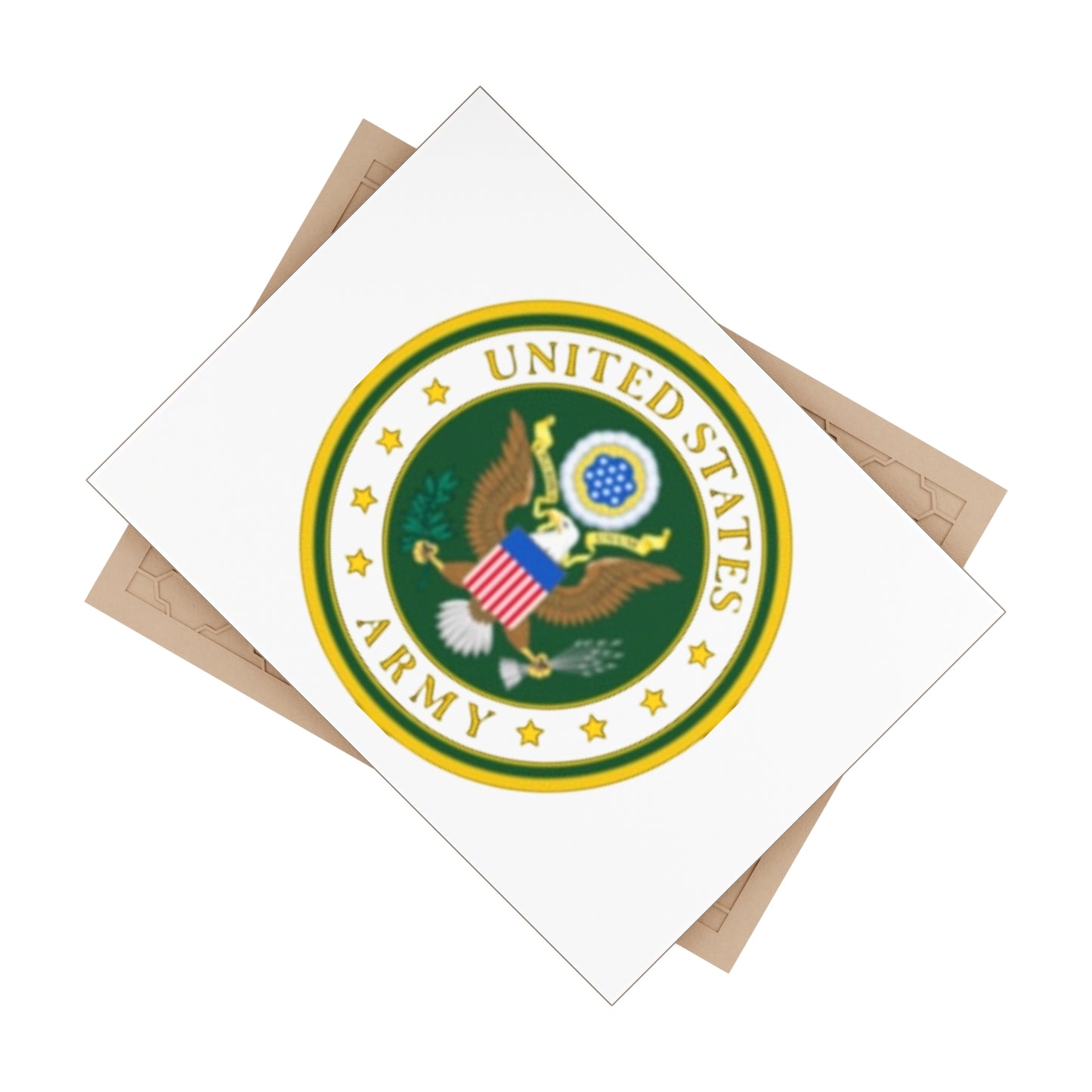 US Army Ceramic Photo Tile