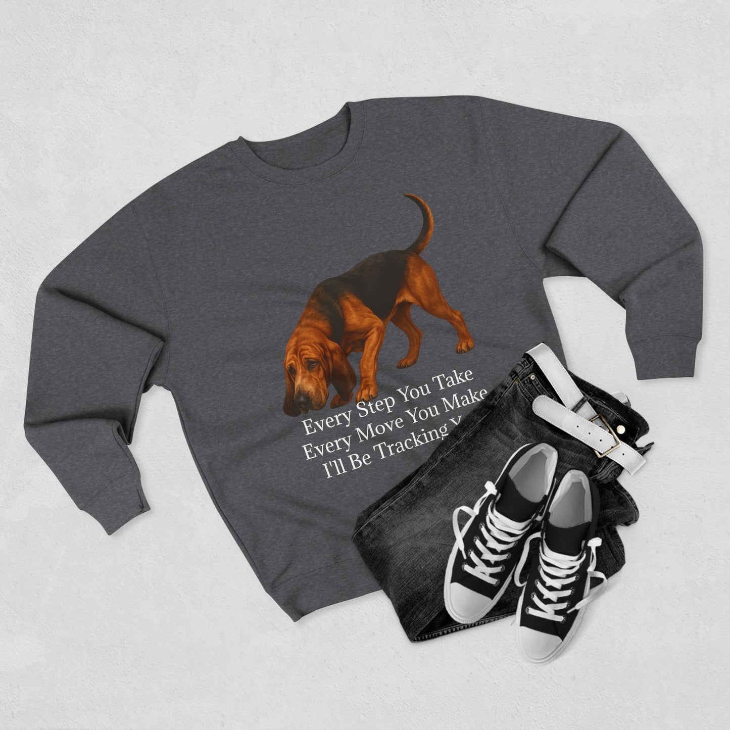 Tracking You Unisex Crewneck Sweatshirt