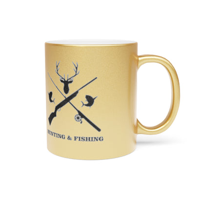 Hunting/Fishing Metallic Coffee Mug