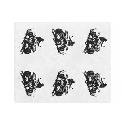 Slingin' Mud Quad Velveteen Microfiber Blanket