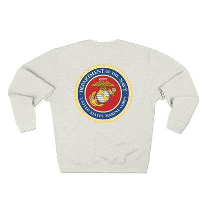 US Marine Corps Unisex Crewneck Sweatshirt