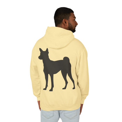 Basenji Silhouette Unisex Lightweight Hoodie
