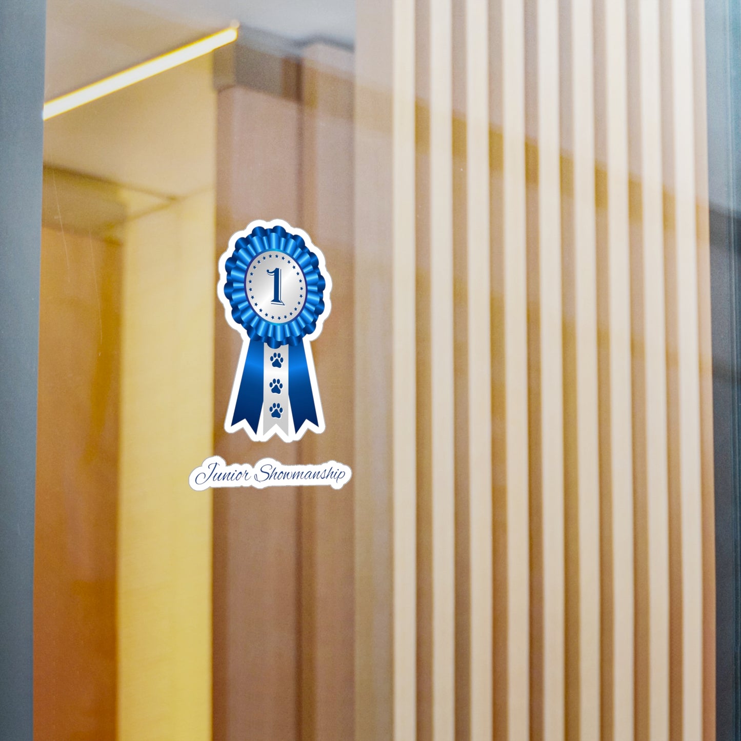 Junior Showmanship Vinyl Decal