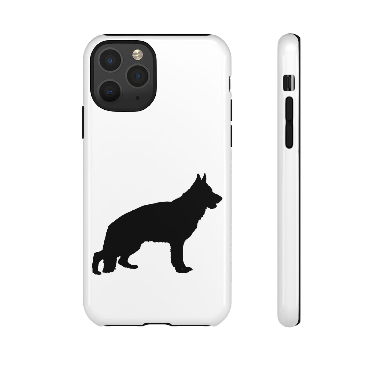 German Shepherd Silhouette iPhone Case
