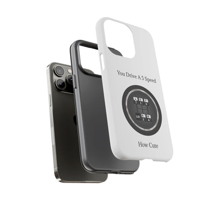 5 Speed How Cute iPhone Case