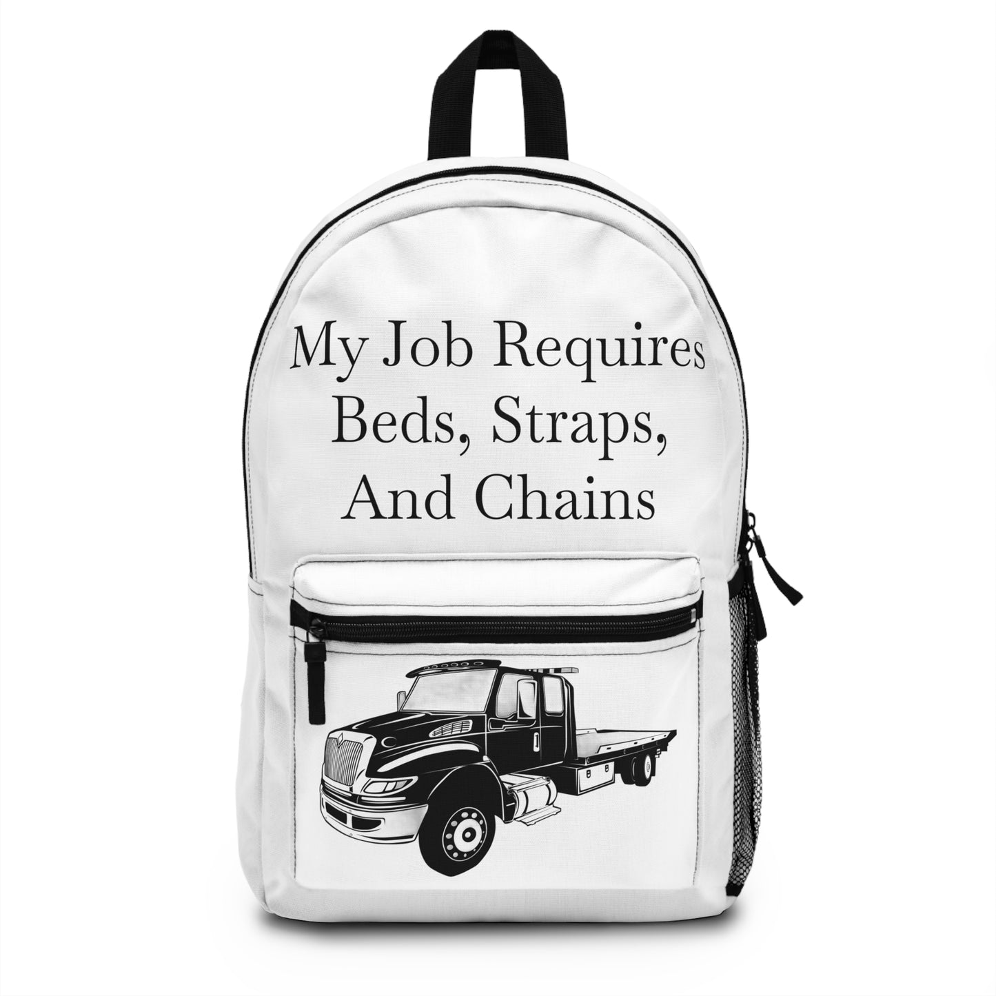 Beds, Straps, And Chains Backpack