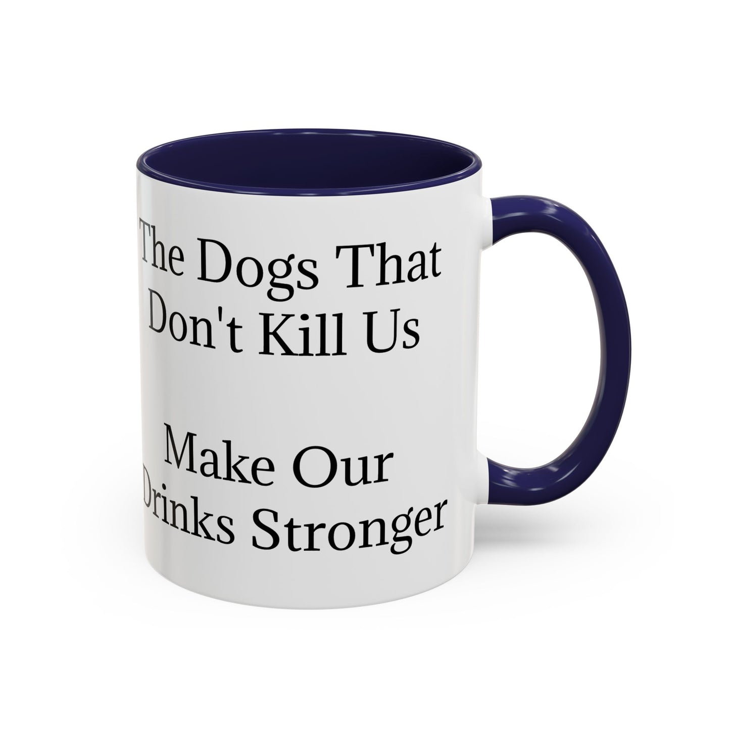 Drinks Stronger 2-Tone Coffee Mug