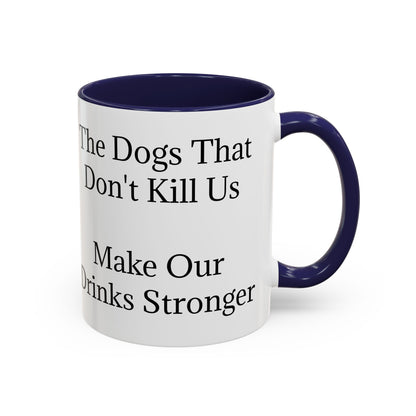 Drinks Stronger 2-Tone Coffee Mug