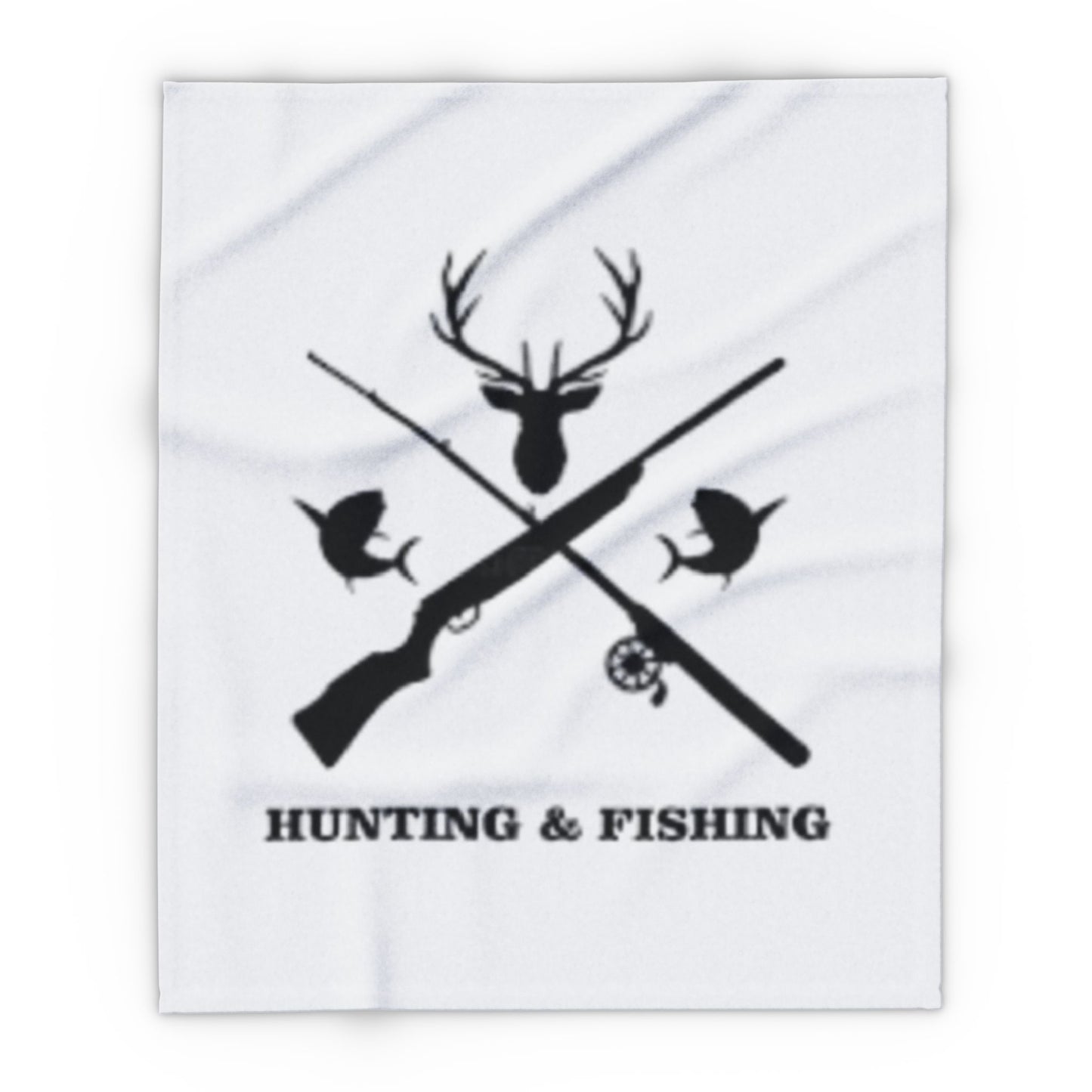 Hunting/Fishing Arctic Fleece Blanket