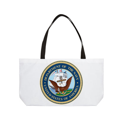 US Navy Weekender Tote Bag