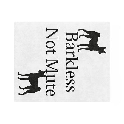 Barkless Not Mute Velveteen Microfiber Blanket
