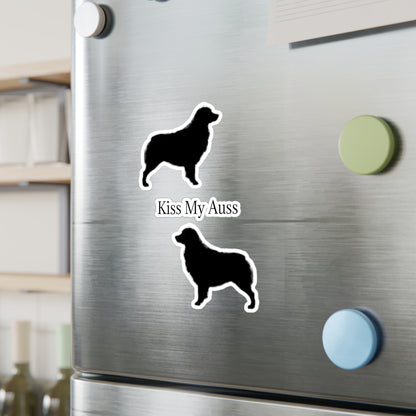 Kiss My Auss Vinyl Decal