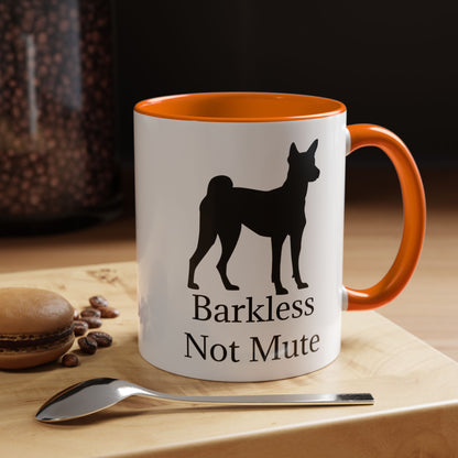 Barkless Not Mute 2-Tone Coffee Mug