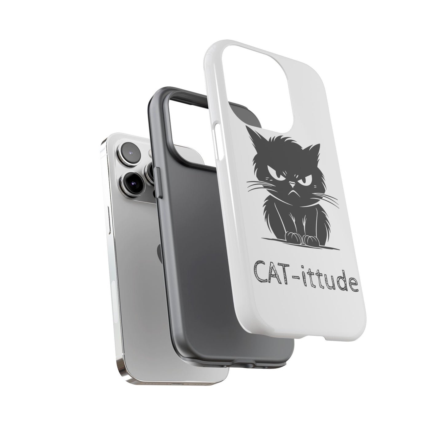 CAT-ittude iPhone Case