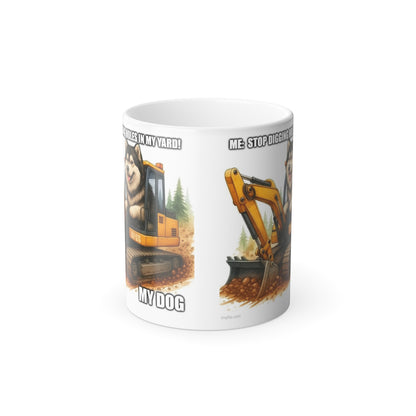 Digmaster Color Changing Mug