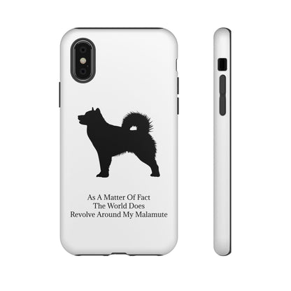 Matter Of Fact Malamute iPhone Case