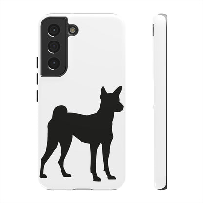 Basenji Silhouette Samsung Case