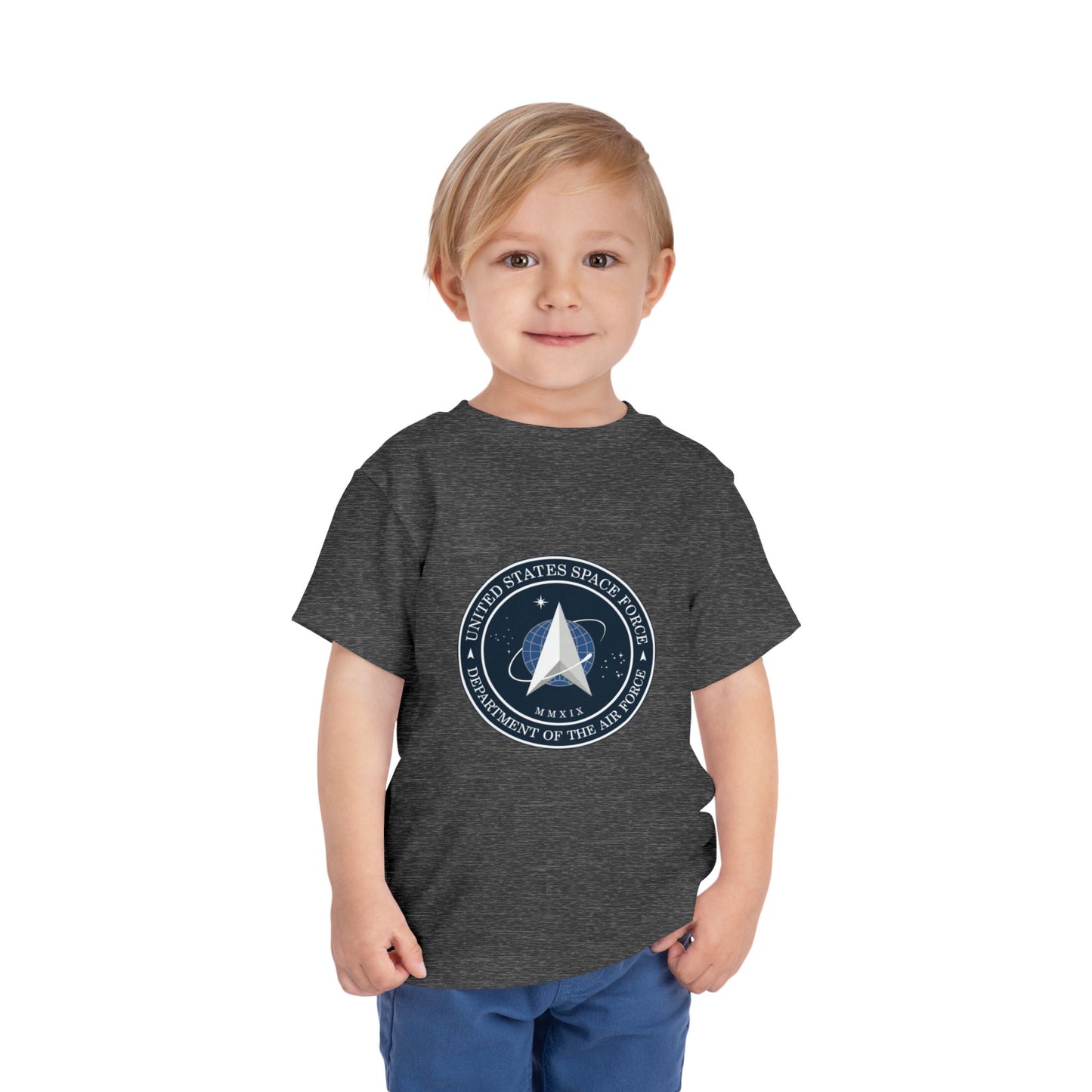 US Space Force Toddler Unisex Short Sleeve Crewneck Tee