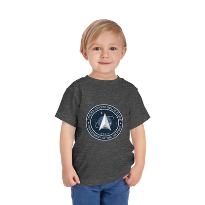 US Space Force Toddler Unisex Short Sleeve Crewneck Tee