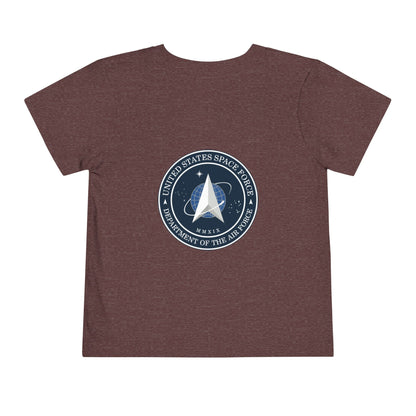 US Space Force Toddler Unisex Short Sleeve Crewneck Tee