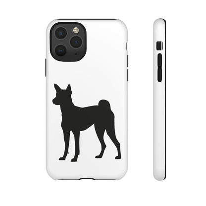 Basenji Silhouette iPhone Case