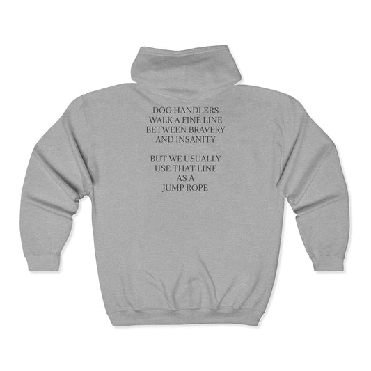 Jump Rope Unisex Full Zip Hoodie