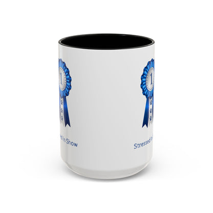 Stressed In Show 2-Tone Coffee Mug