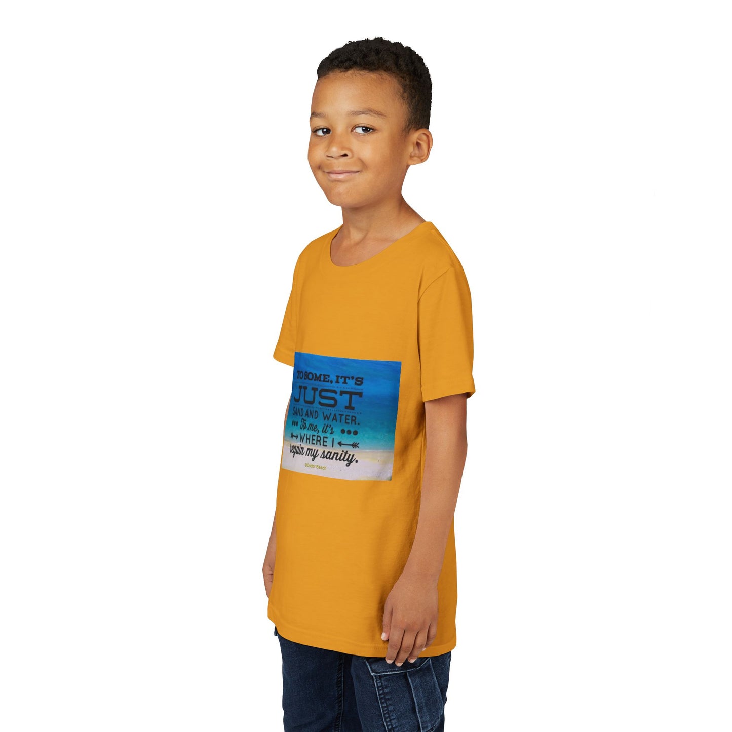 Dr. Beach Youth Unisex Short Sleeve Crewneck Tee