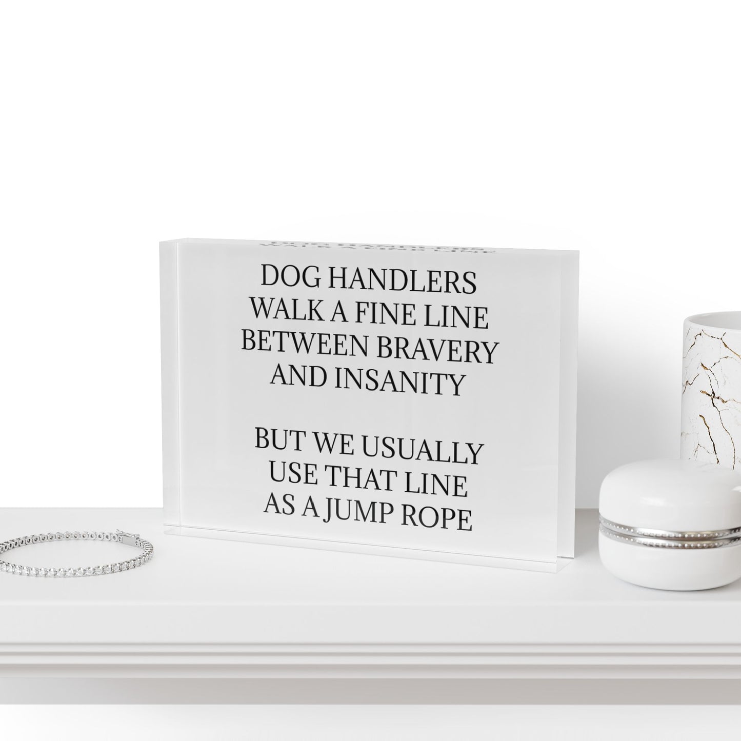 Jump Rope Acrylic Photo Block