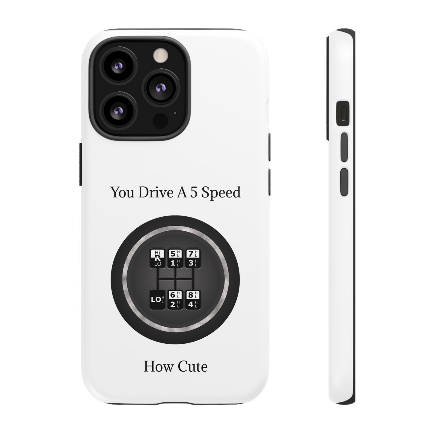 5 Speed How Cute iPhone Case