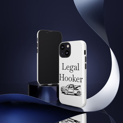 Legal H**ker Wheel Lift Tow Truck iPhone Case