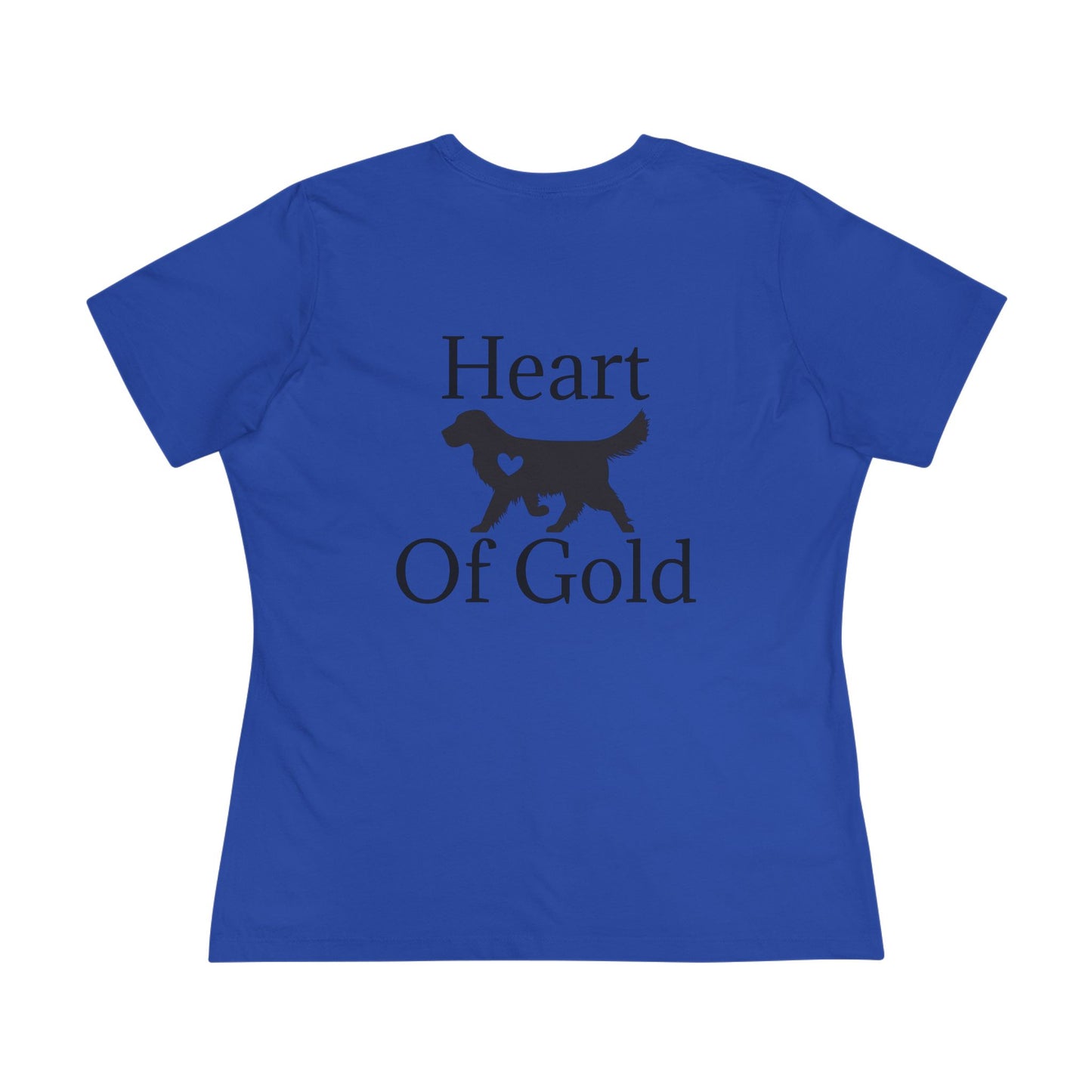 Heart Of Gold Women's Short Sleeve Crewneck Tee
