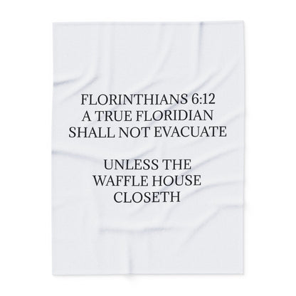 Florinthians 6:12 Arctic Fleece Blanket